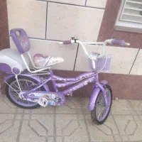 دوچرخه بنفش دخترانه نو