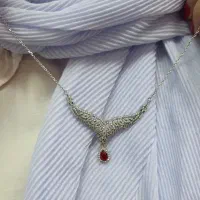 سرویس نقره نگین قرمز(ایران‌ست)