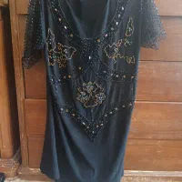 لباس مجلسی مشکی کار دست