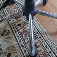 پایه پنج پر صندلی یا پایه خرچنگی (فلزی) با چرخ