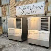 یخساز صنعتی 300 کیلویی حبه ‌ای - بدنه استیل 304