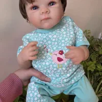 عروسک دختر نی نی تمام سیلیکونی