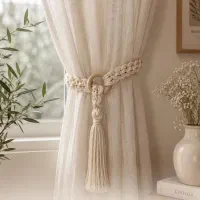 هولدر پرده طرح موج