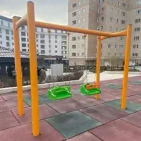 کفی تاب نشیمن کودک با محافظ و قطعات پارکی