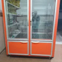 یخچال صنعتی ۴ درب ویترین فروشگاهی