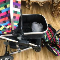 کالسکه و صندلی غذا و تخت پارک تاشو و تاب