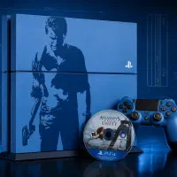PS4 1TB CUH-1216B Limited Edition Uncharted|کنسول، بازی ویدئویی و آنلاین|اصفهان, خانه اصفهان|دیوار
