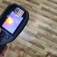 تاسیسات تشخیص ترکیدگی رفع نم لوله بادستگاه تصویری