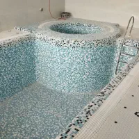 کاشی کاری استخر ‌و جکوزی