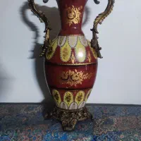گلدان عتیقه قدیمی با ارتفاع ۵۲ سانت