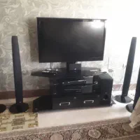 باند با دستگاه  بدون میز tvوتلویزیون