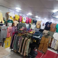 فروش کلی وسایل پوشاک زنانه و بچه گانه کلی