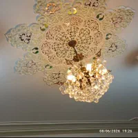 یک عدد لوستر شیک و تمیز و سالم سالم