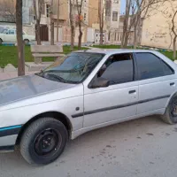 پژو 405 رنگ نقره ای مدل 87 تو کرم سفارشی