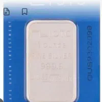 شمش نقره ایزوتو یک انس