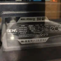 منبع تغذیه کامپیوتر 550 وات گرین