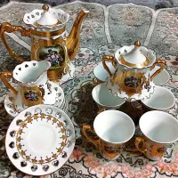 چای خوری طلاکوب لیلی و مجنون