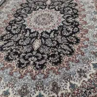 دو تخته فرش ۹ متری تمام نخ ابریشمی