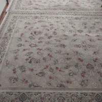 ۳ عدد فرش ۶ متری رنگ کرم کاشان