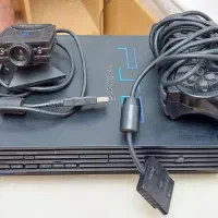 فروش پلی استیشن ۲(ps2) همراه دستگاه eye toy