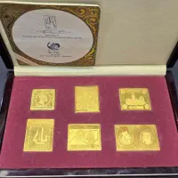 تمبر نقره با جعبه