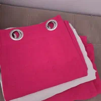 پرده حریر و گونی بافت در حد نو