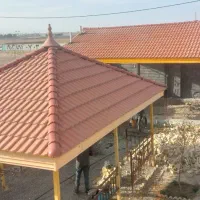 اجرای سقف های شیبدار جمشیدی