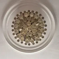 دو عدد لوستر سقفی کریستالی