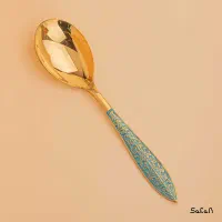 قاشق و چنگال طلایی