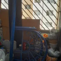 تخت فرفورژه ابی قد 160