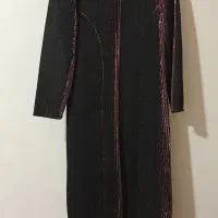 ماکسی زنانه مشکی همراه آستر