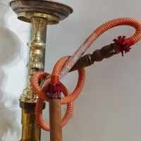 قلیون شاه عباسی (سفره خونه ای) بدنه برنج