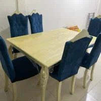 میز نهارخوری نو نشیمن گاه پر