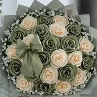 باکس و دسته گل ربانی جذاب|گل مصنوعی|کرمان, |دیوار
