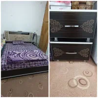 تخت و پاتختی با موکت