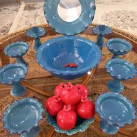 سفره هفت سین سفالی