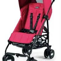 کالسکه عصایی Peg Perego قرمز آکبند