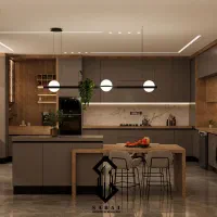 طراحی کابینت آشپزخانه فقط 1.590