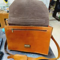 کیف دیپلمات چرم دست بافت