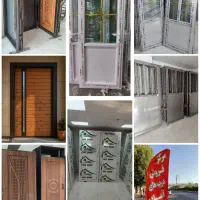 &درب حمام+دریچهpvcدر اتاق انباری ضدسرقت آلومینیوم