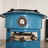چراغ خوراک پزی سه فیتیله ای قدیمی انتیک