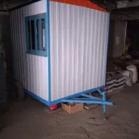 کانکس ۲در۲سیار شاسی چرخدارنبشی ۱۰