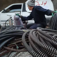 لوله بازکنی با فنر عباس لشکری همراه فیلیم