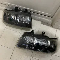 چراغ جلو سمند LX دودی اسپرت درحد نو