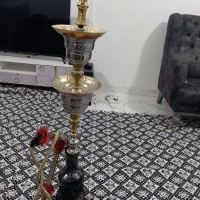 قلیان عربی برنجی سنگین