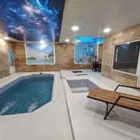 باغ ویلا اجاره ای استخر داخل شیک با میز بیلیارد