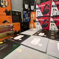موس و هدست گیمینگ ماوس mouse razer logitech کیبورد