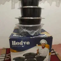 یک سرویس قابلمه تفلون 8پارچه
