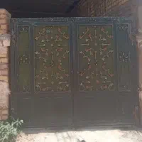 درب حیاط ماشین رو