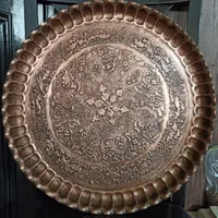 سینی و مجمع و انگاره قلم و ترازو قدیمی|کلکسیون اشیاء عتیقه|مشهد, آزادشهر|دیوار